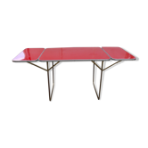 Extra camping table vintage picnic with folding extensions