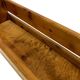 Vintage brutalist planter plant box sixties design wood