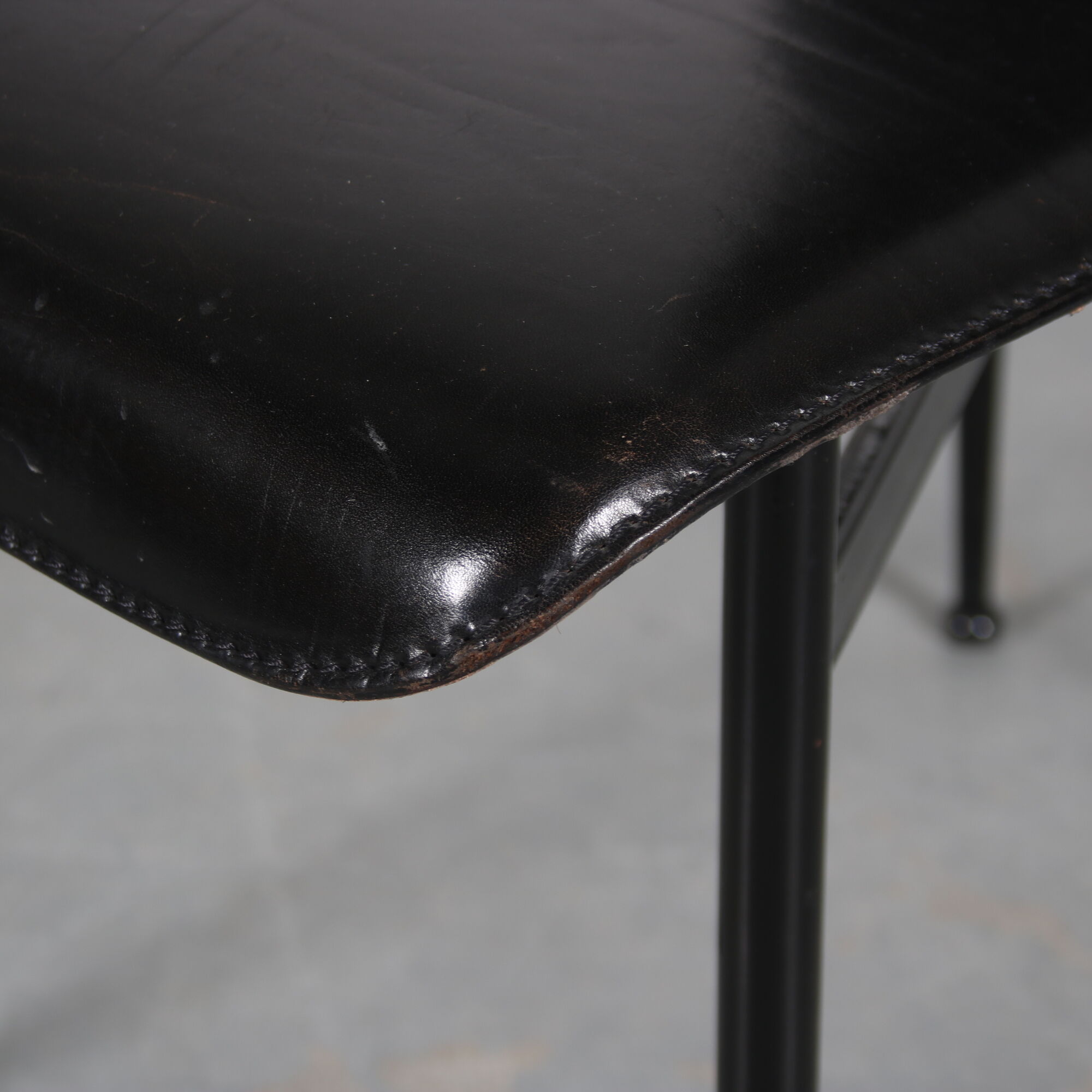 1980s Dining chairs by Giancarlo Vegni for Fasem, Italy