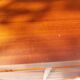 double curtain filing cabinet, vintage