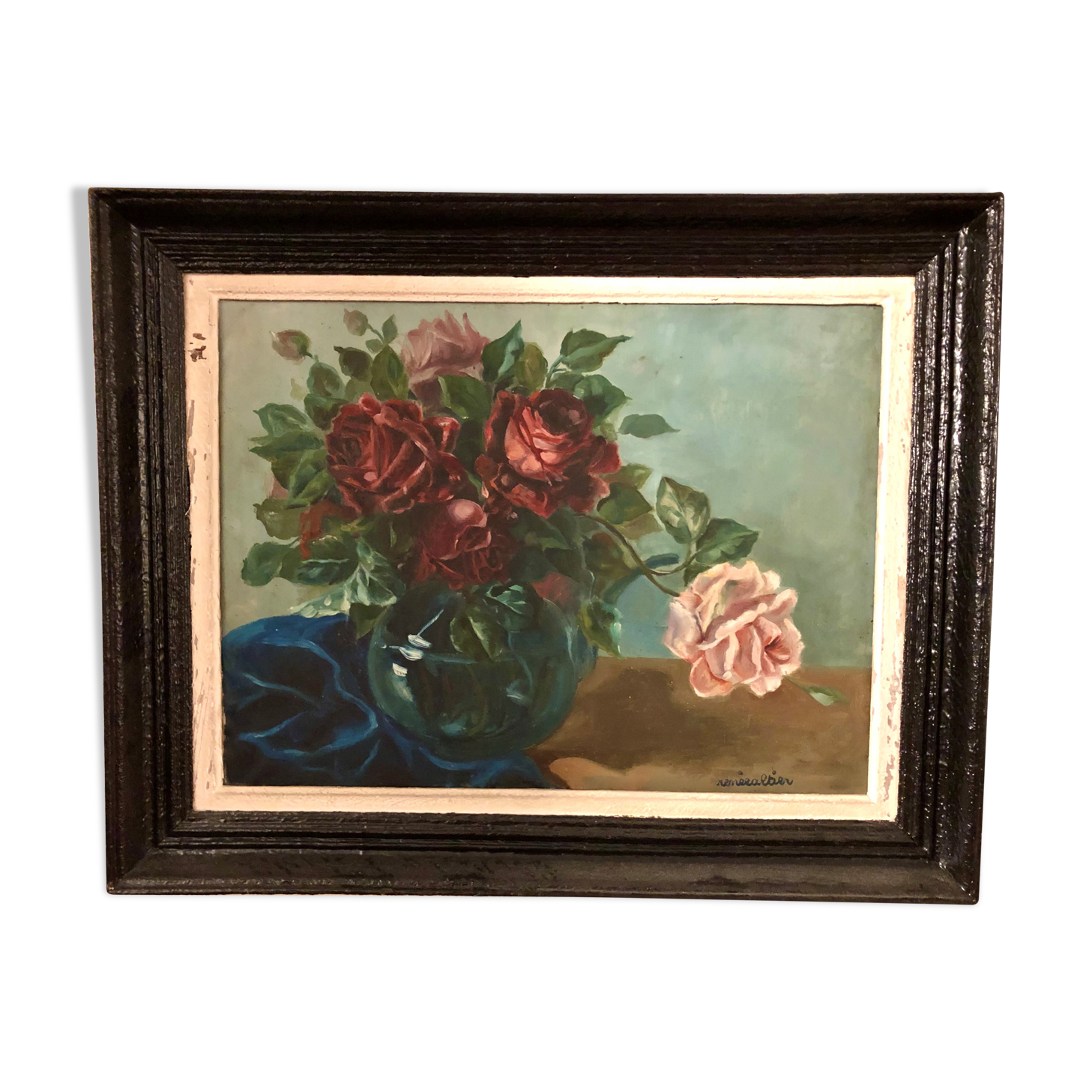 Bouquet of roses in a vase Renée Altier (1905-1960)