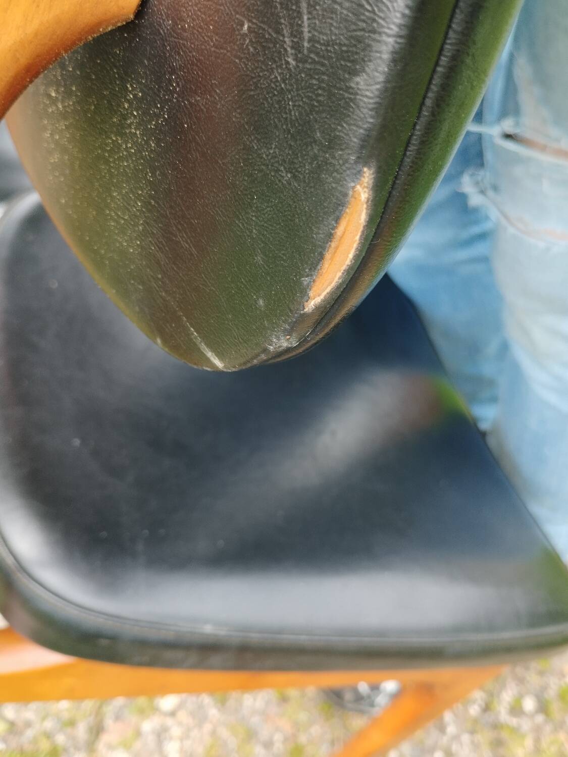 Series of 6 old Scandinavian design chairs