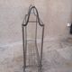 Chrome towel rack