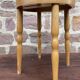 vintage Baumann Scandinavian stool, French stool chic 1980