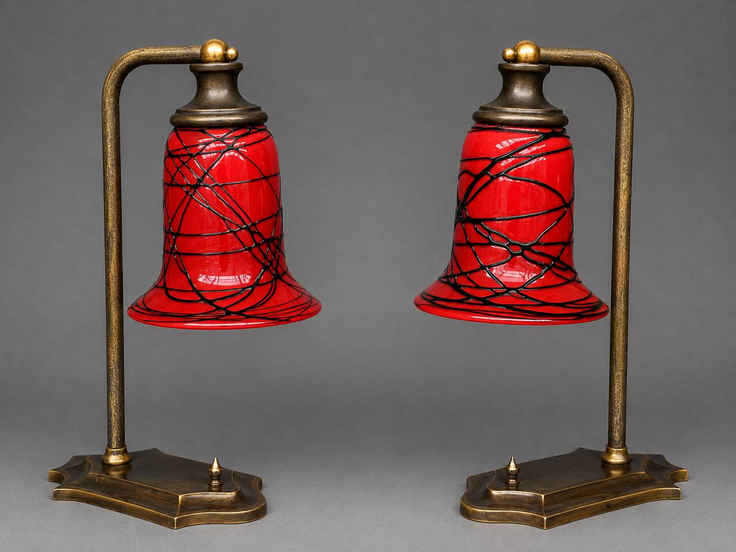 Pair of table lamps.