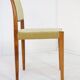 Lot de 4 chaises Niels O Möller modèle 80 design danois vintage