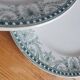 Set of 7 Terre de fer plates