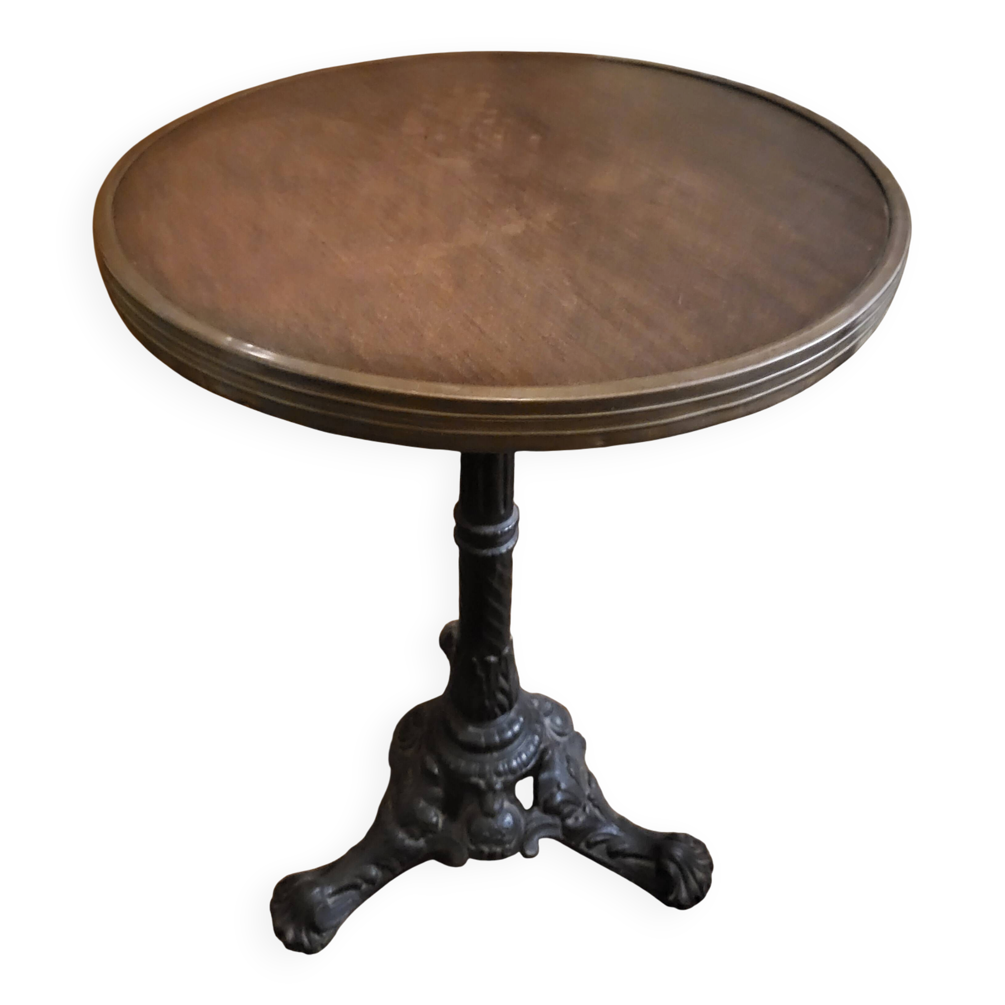Table de bistrot vintage