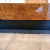 Walnut ronce coffee table xx century