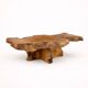 1950s walnut coffee table.