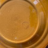 Set of 7 honey-colored plates in glazed clay Pottery Ravel