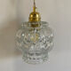 Vintage glass globe lamp