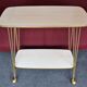 Table service in formica on wheels - the 50s 60s vintage