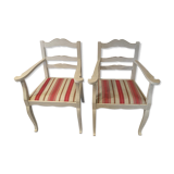 Pair of armchairs 50s