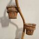 Porte plantes rotin