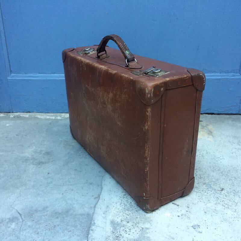 Vulcanized Fiber Suitcase World