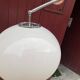 Arc floor lamp, 70s