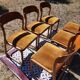 Chaises traineau Baumann