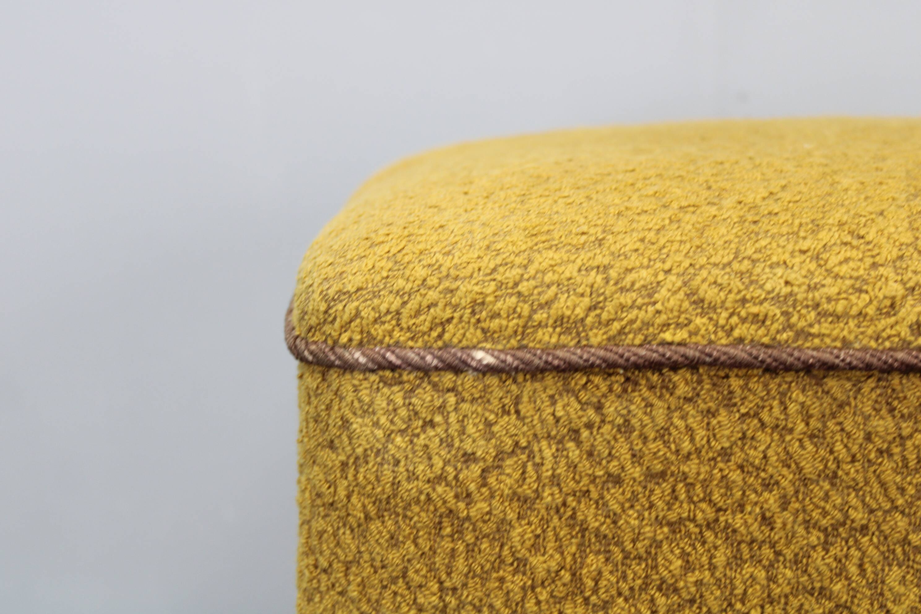 1940s Art Deco Tabouret, Czechoslovakia