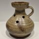 Speckled stoneware flower vase by Keraluc