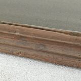 Antique wooden mirror