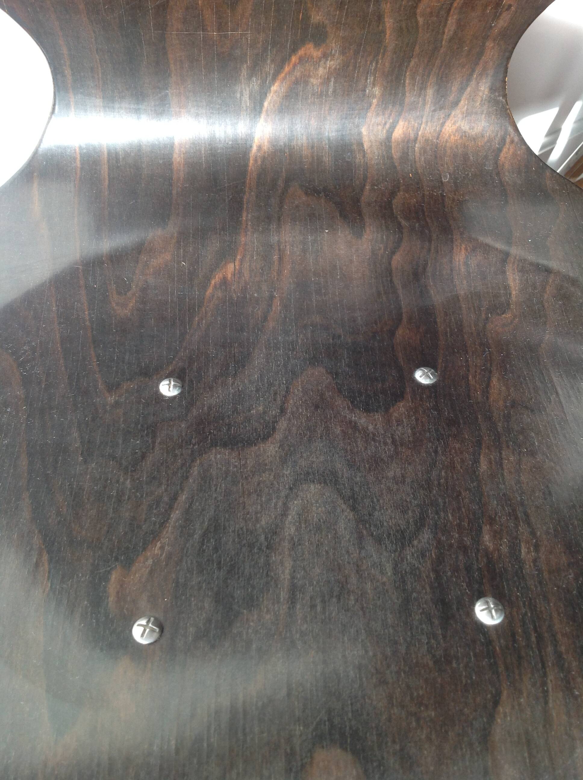 Six vintage Pagholz (or pagwood) Flötotto chairs (high back)