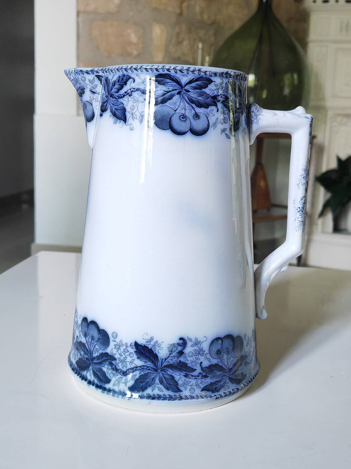 Badonviller pitcher in iron earth