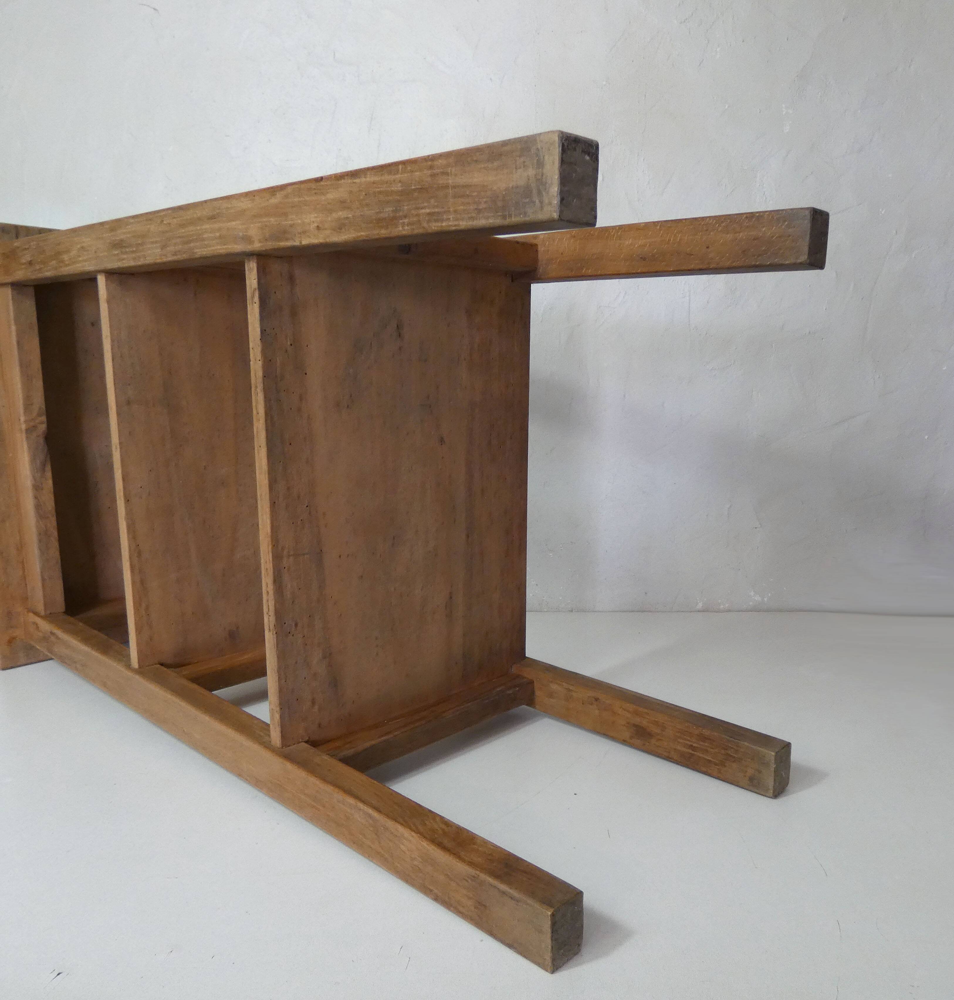 solid wood side table