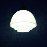 Art Deco opaline hanging lamp