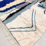 Authentic Moroccan Berber carpet Beni Ouarain 3.1x2.10m