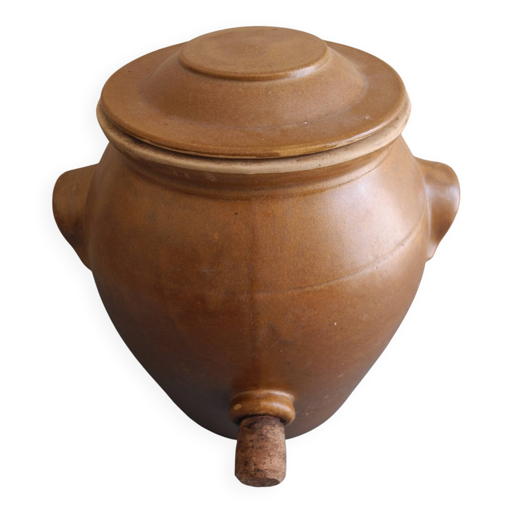 large antique vinegar cruet glazed stoneware old french stoneware vinegar cruet