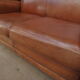 Vintage 3-seater leather club sofa