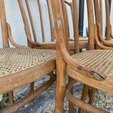6 Thonet bistro chairs