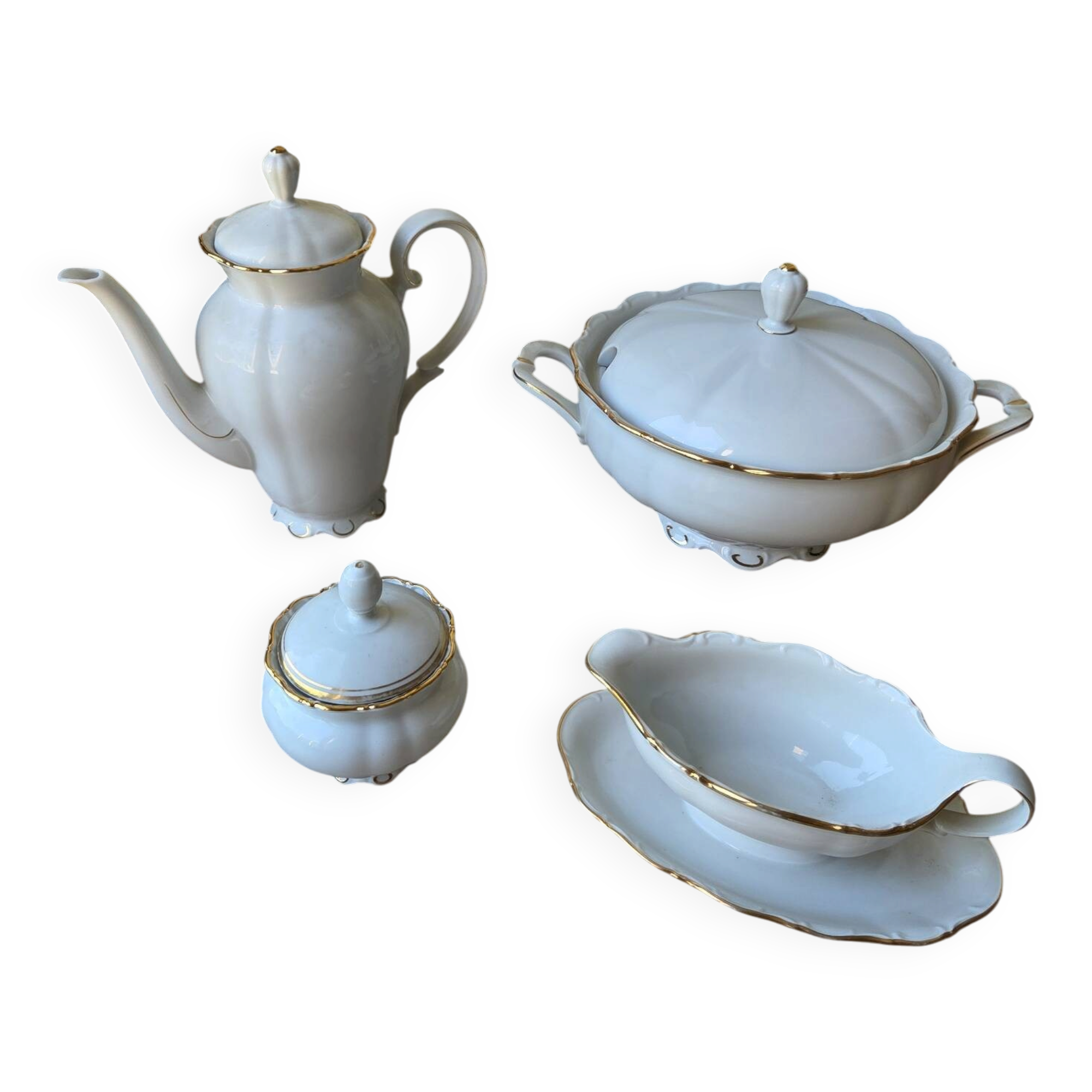 Set of porcelain tableware Seltmann Weiden