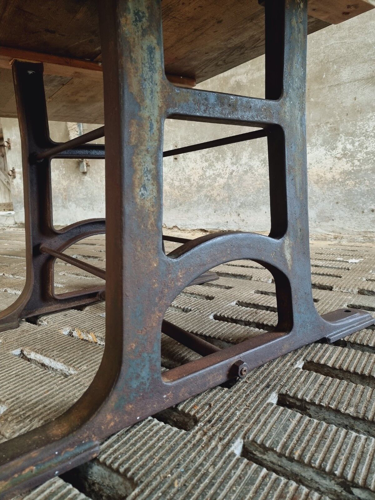 Industrial table XXL dining table oak