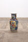 Old Chinese Ceramic Hand Painted Vase, 1920