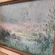 Vintage oil painting, "Les Matinés", signed Alain Schlawick