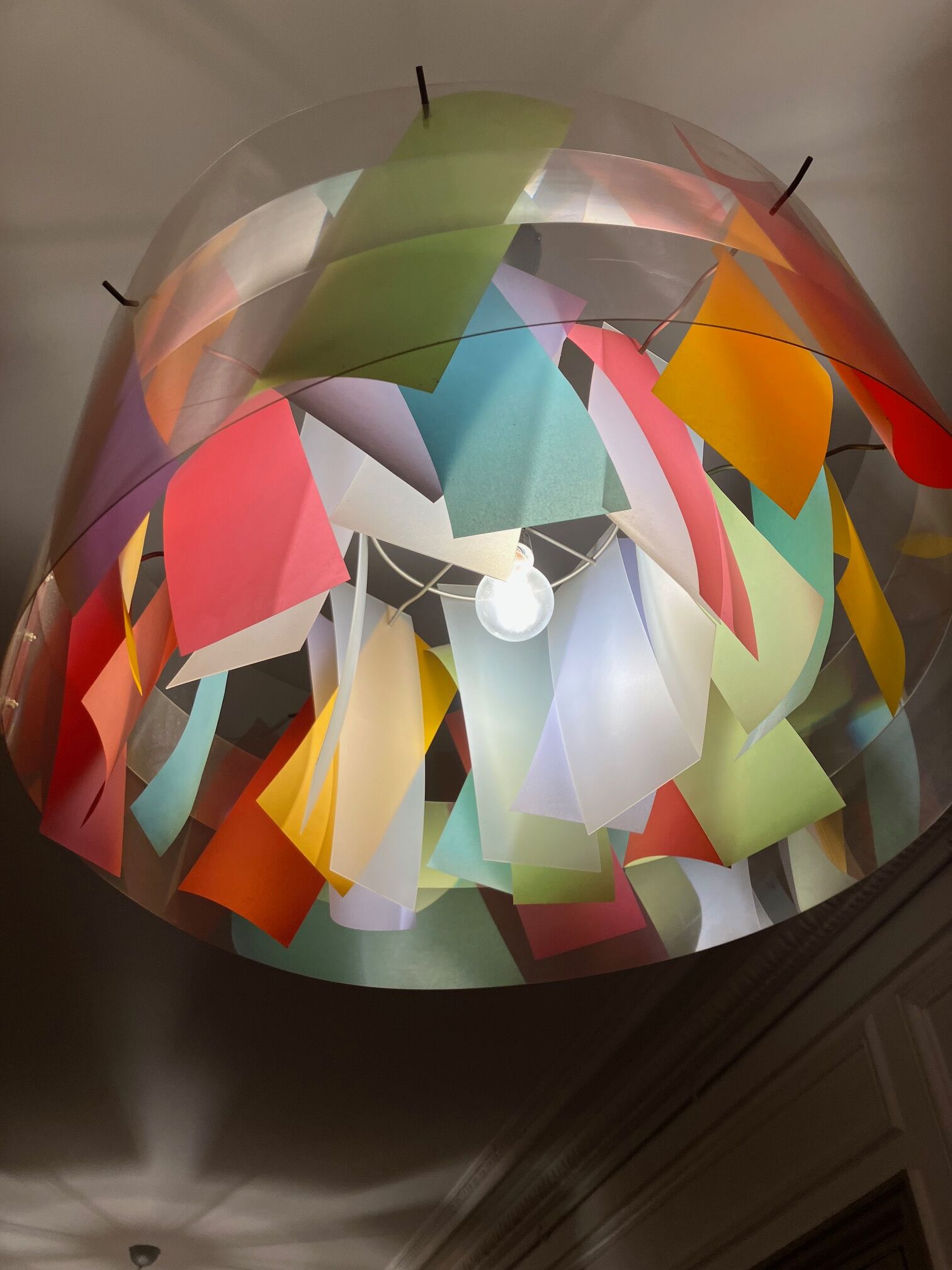 Holo Mexico multi-colored pendant light from Dix Heures Dix 64*30