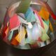 Holo Mexico multi-colored pendant light from Dix Heures Dix 64*30