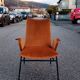 Fauteuil vintage moderniste restauré