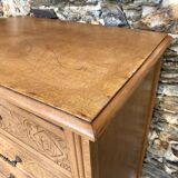 Antique Art Deco 5-drawer chest of drawers