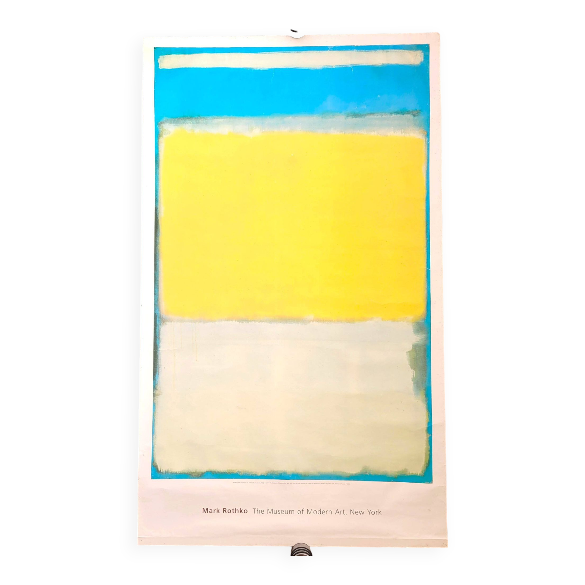 Original poster Mark Rothko MOMA 1996