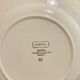 4 white porcelain plates with blue flowers