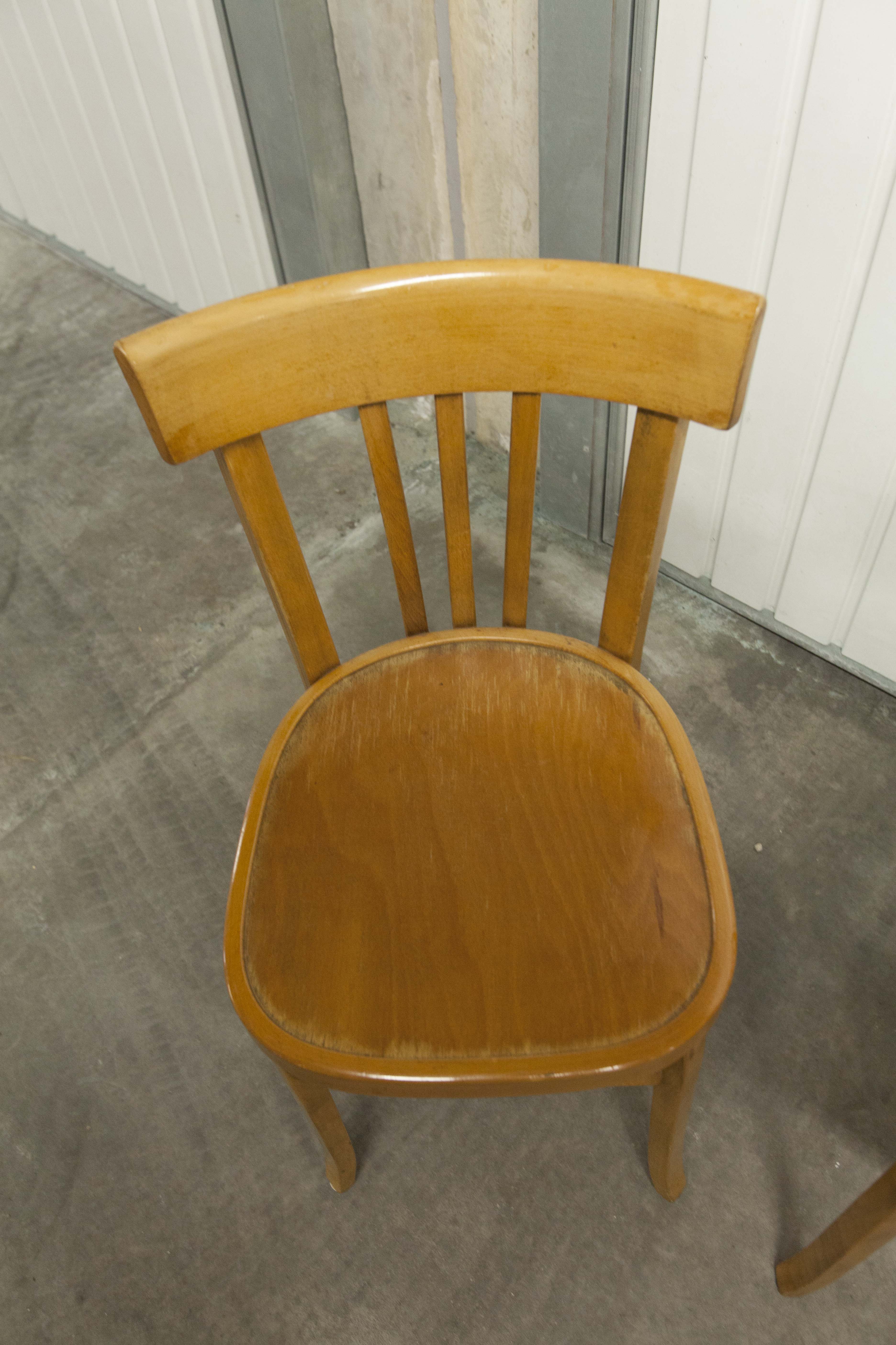 Set of 4 chairs baumann 1981