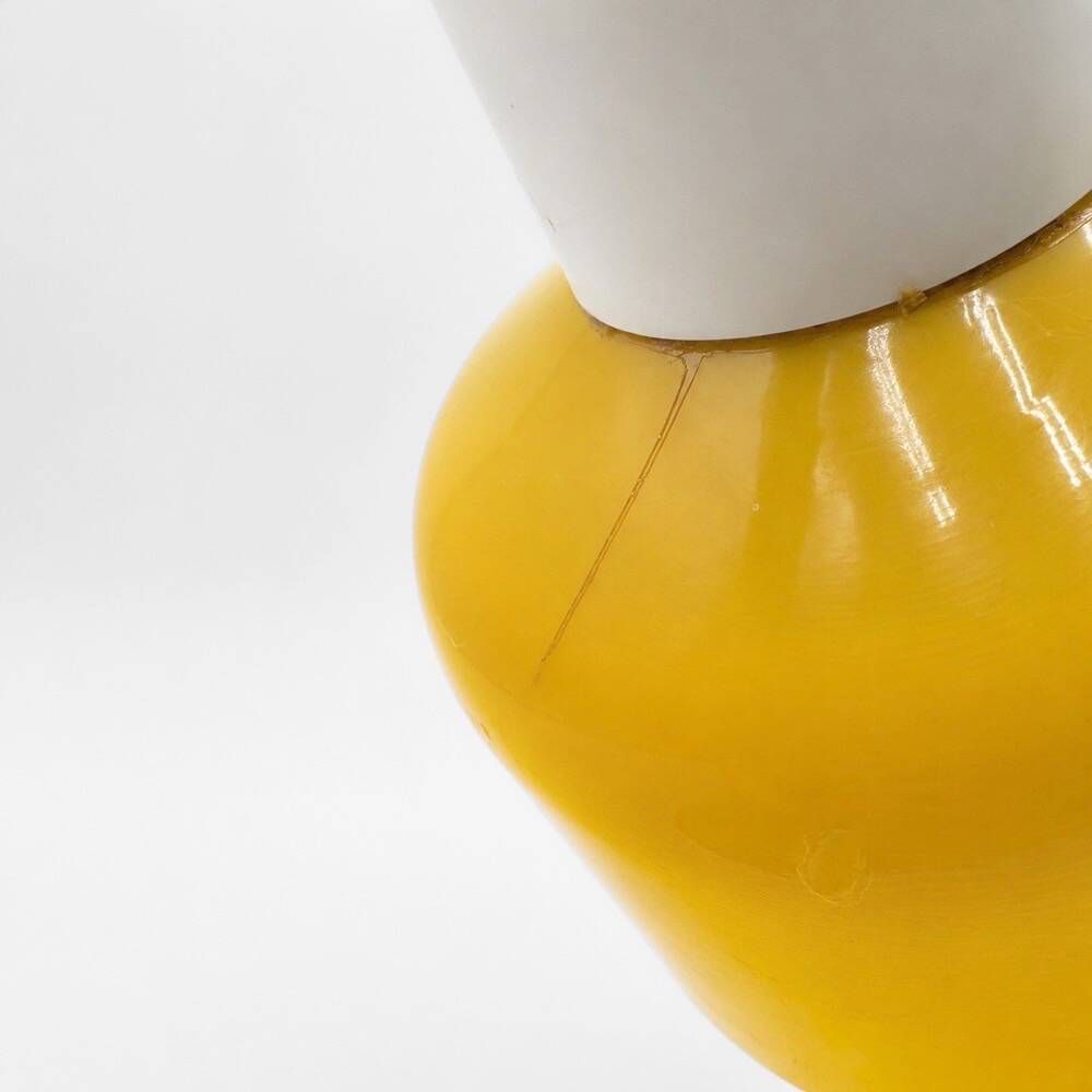 Parabel Electric yellow lamp Germany 60s/70s