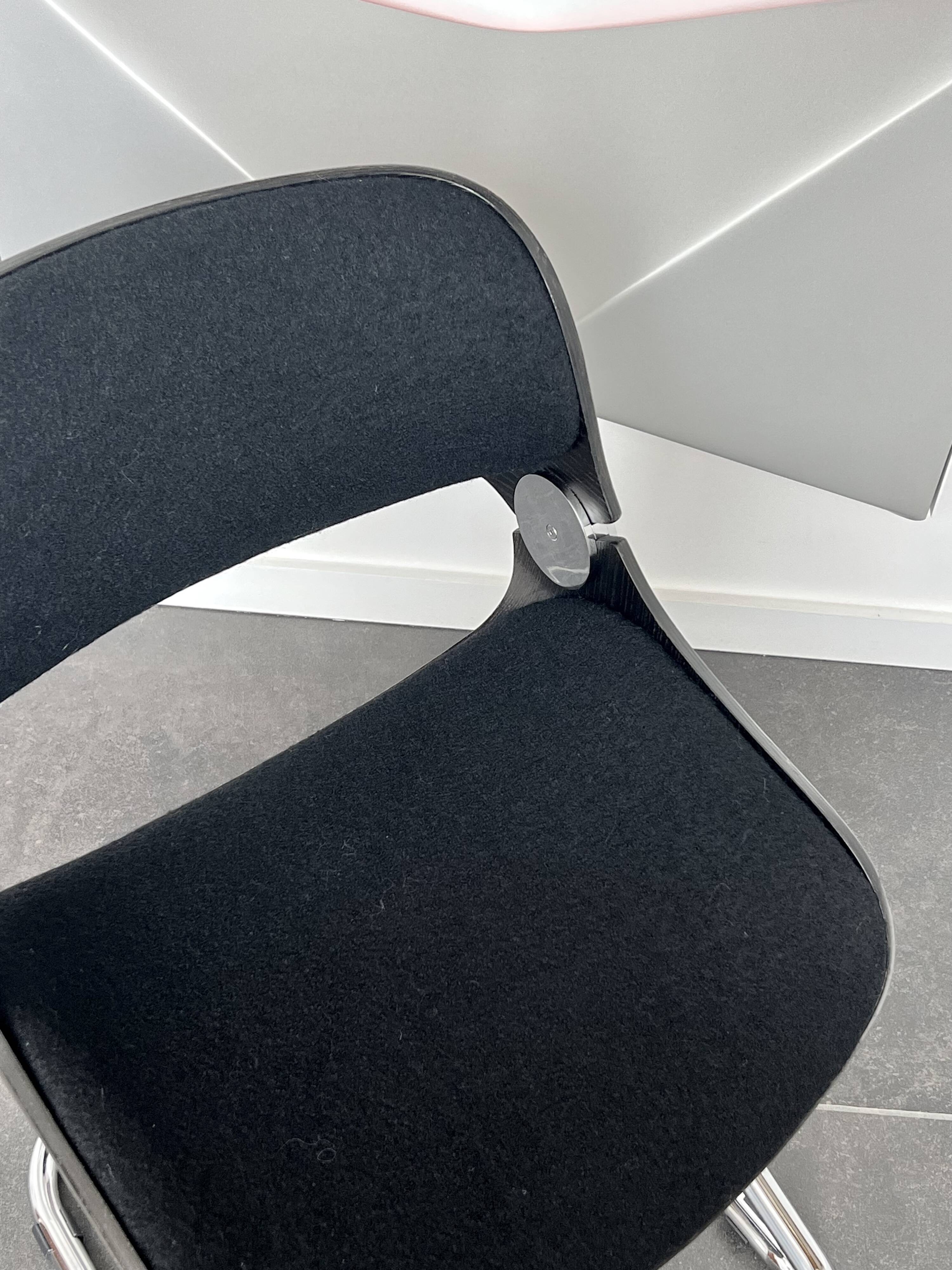 Baumann chair model Arpège attributed to Etienne Fermigier, France 1970s.