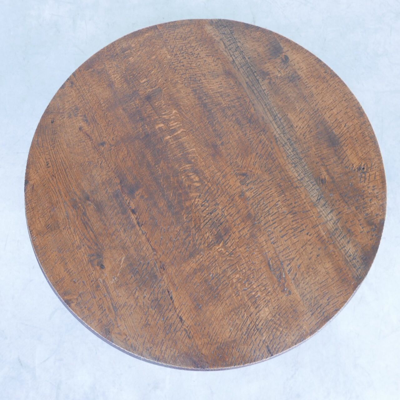 Table basse art déco chêne