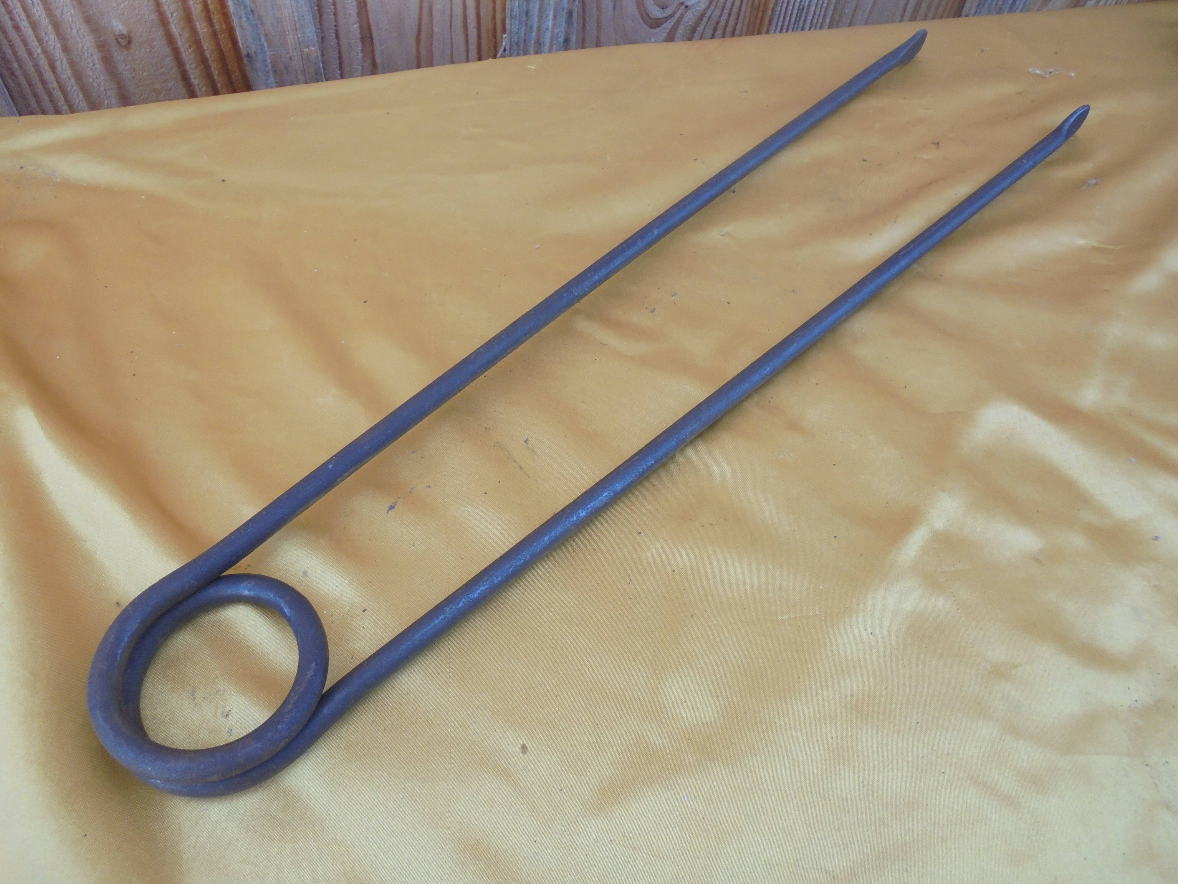 Iron Log Tongs 58.5 cm
