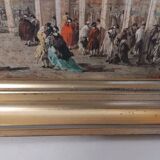 Painting on canvas "Feast of the Ascension" in Venice 44x65 cm