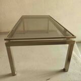 1970s coffee table attributed to designer Guy Lefèvre for Maison Jansen.